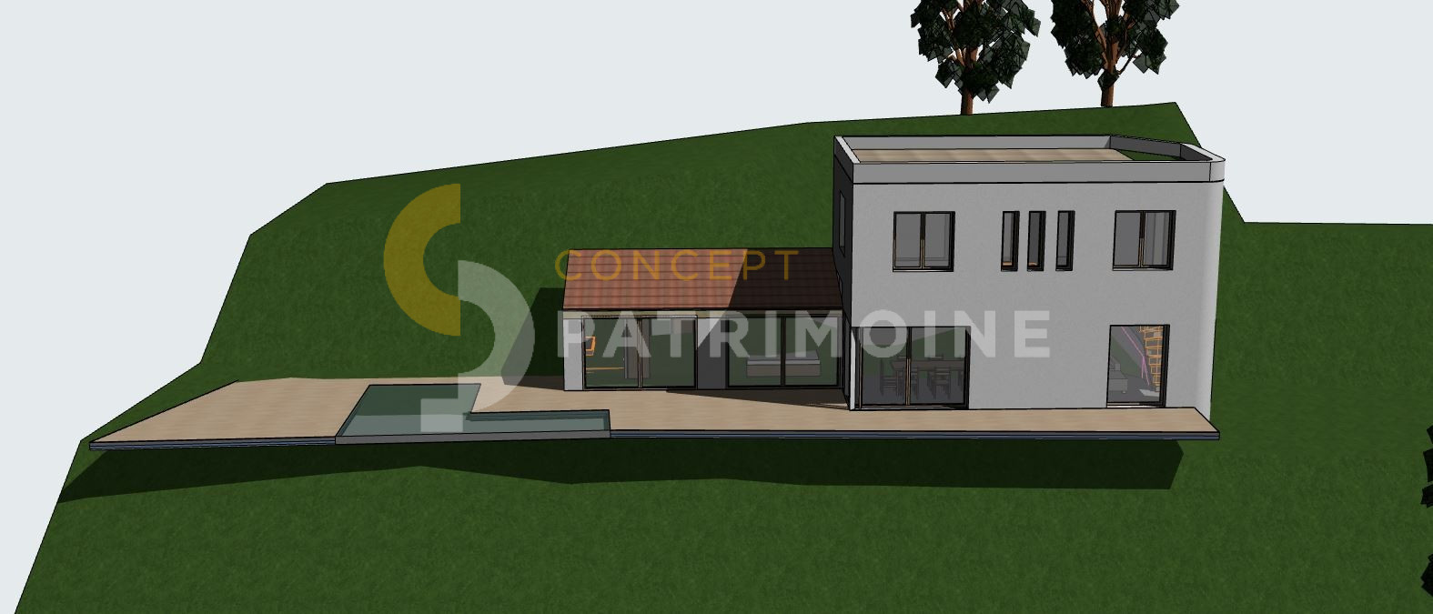 Terrain 807.0 m2 – 269 000 € – A vendre