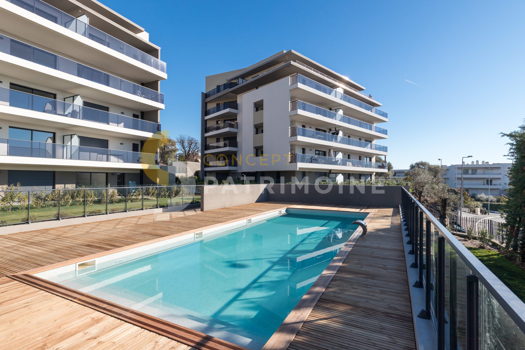 Appartement deux pièces à Antibes dans une résidence de standing