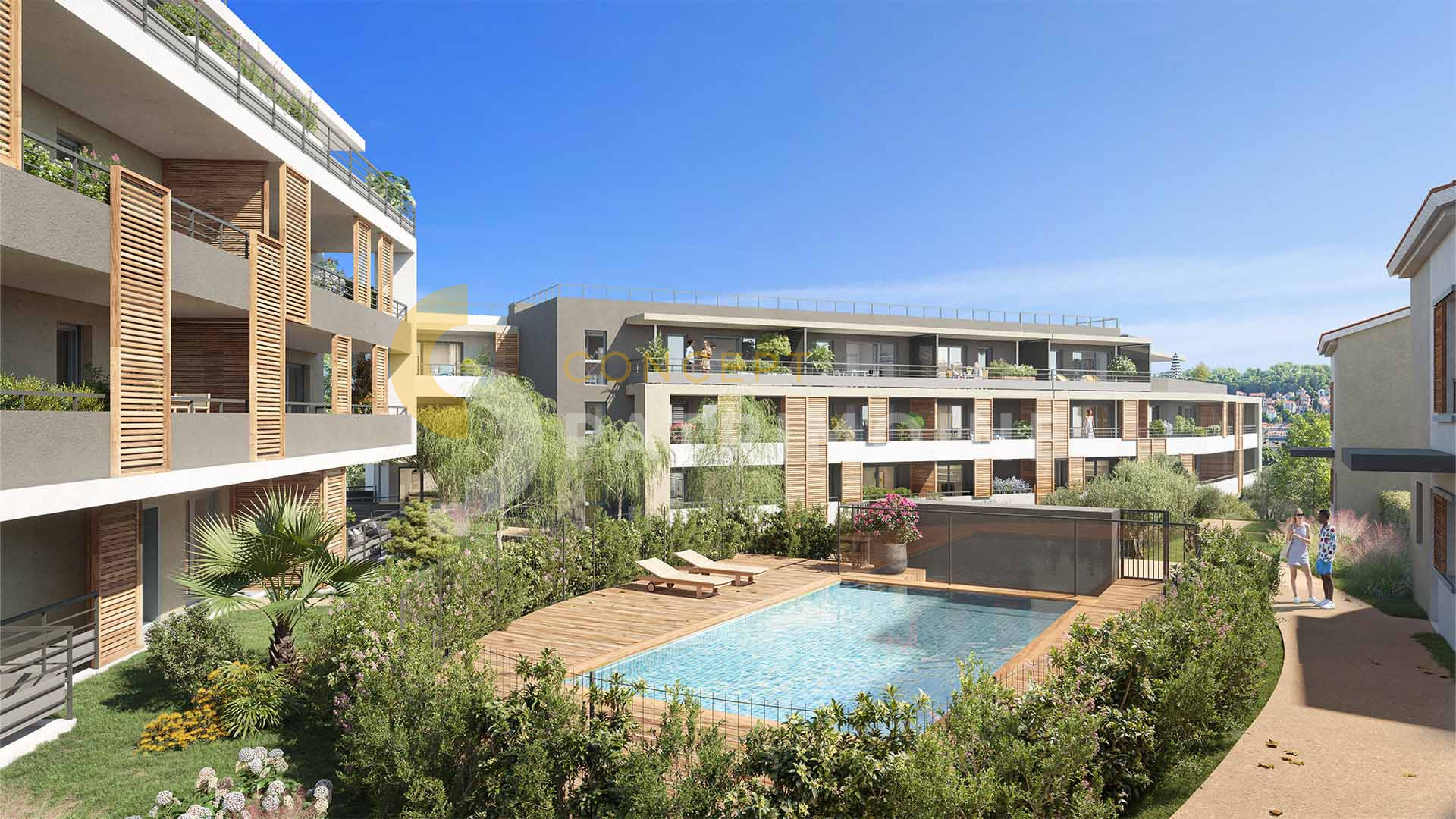 Appartement – 2 pièces – 44.84 m2 – 268 000 € – À vendre